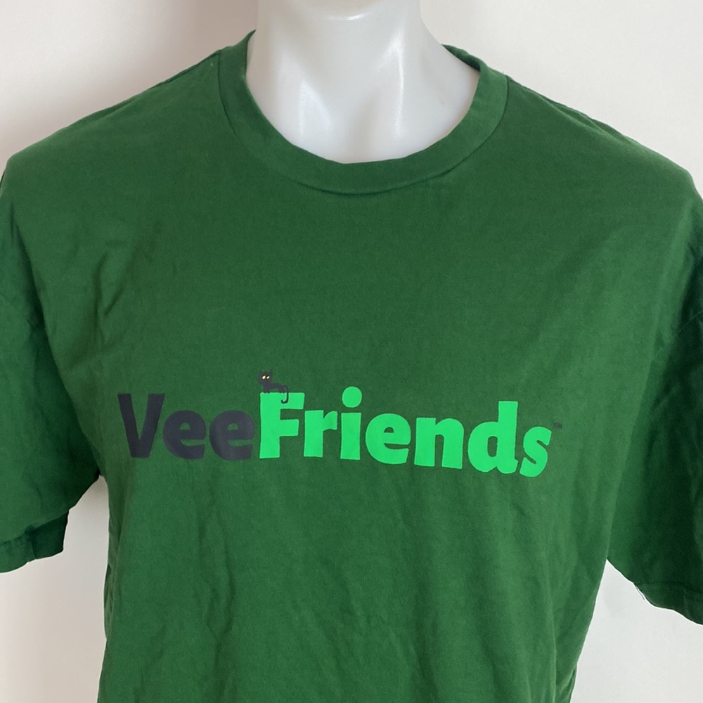 VEEFRIENDS CLASSIC TEE FOREST GREEN MENS SIZE L